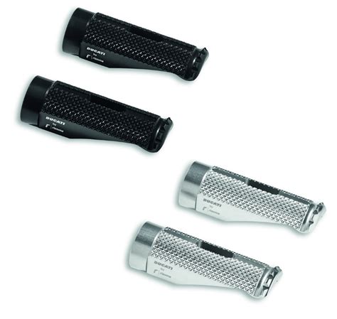 Ducati By Rizoma Cnc Fußrasten Kit Aluminium Gefräst Footpeg .